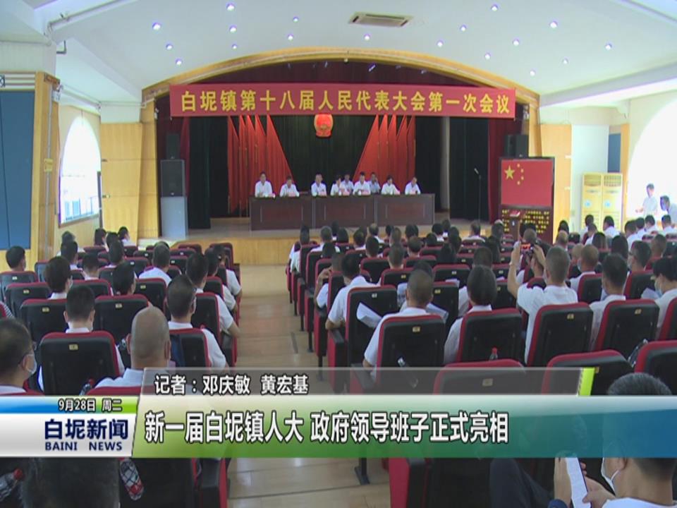 新一届白坭镇人大 政府领导班子正式亮相丨醒目白坭