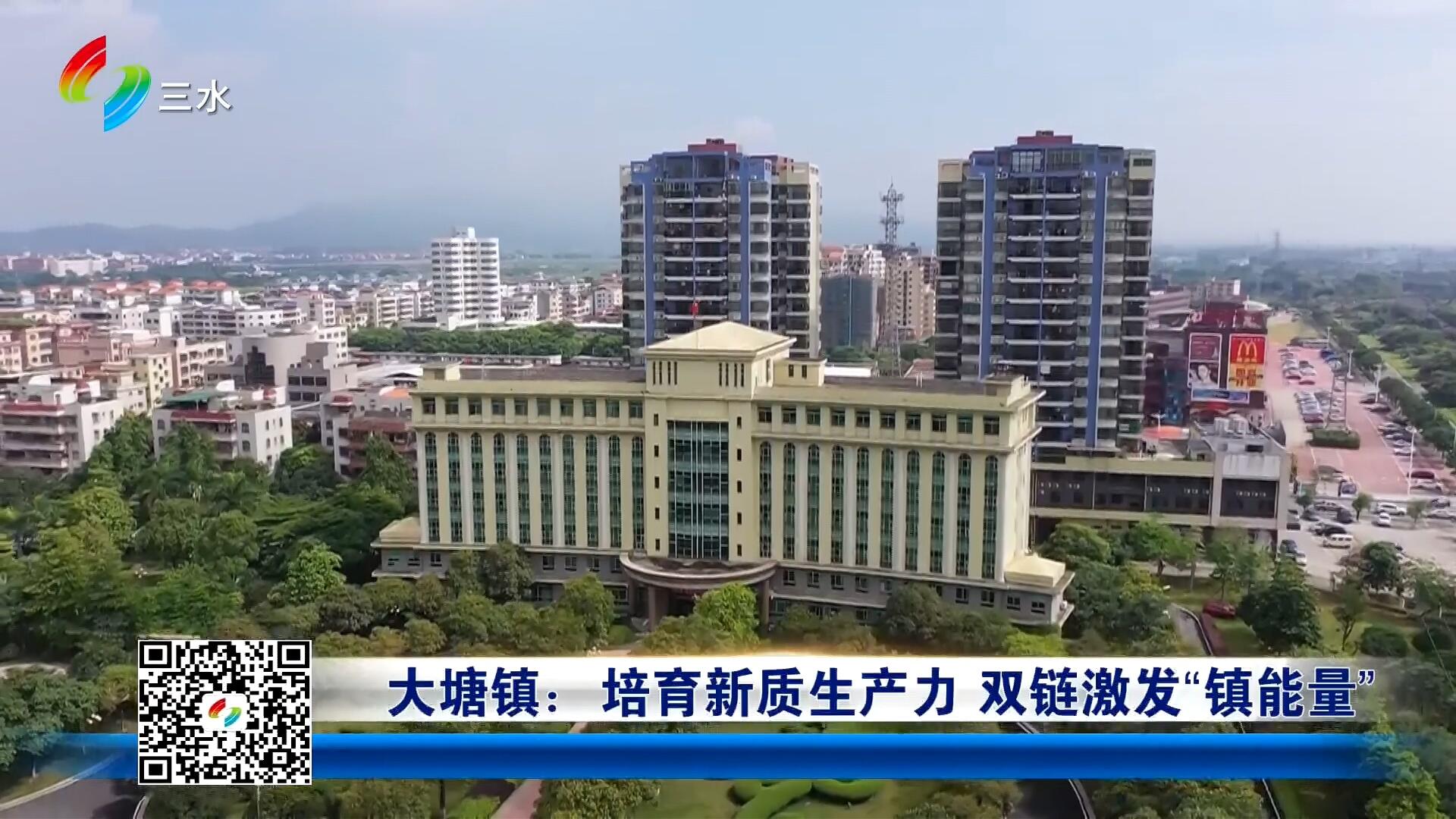 大塘镇：培育新质生产力 双链激发“镇能量”