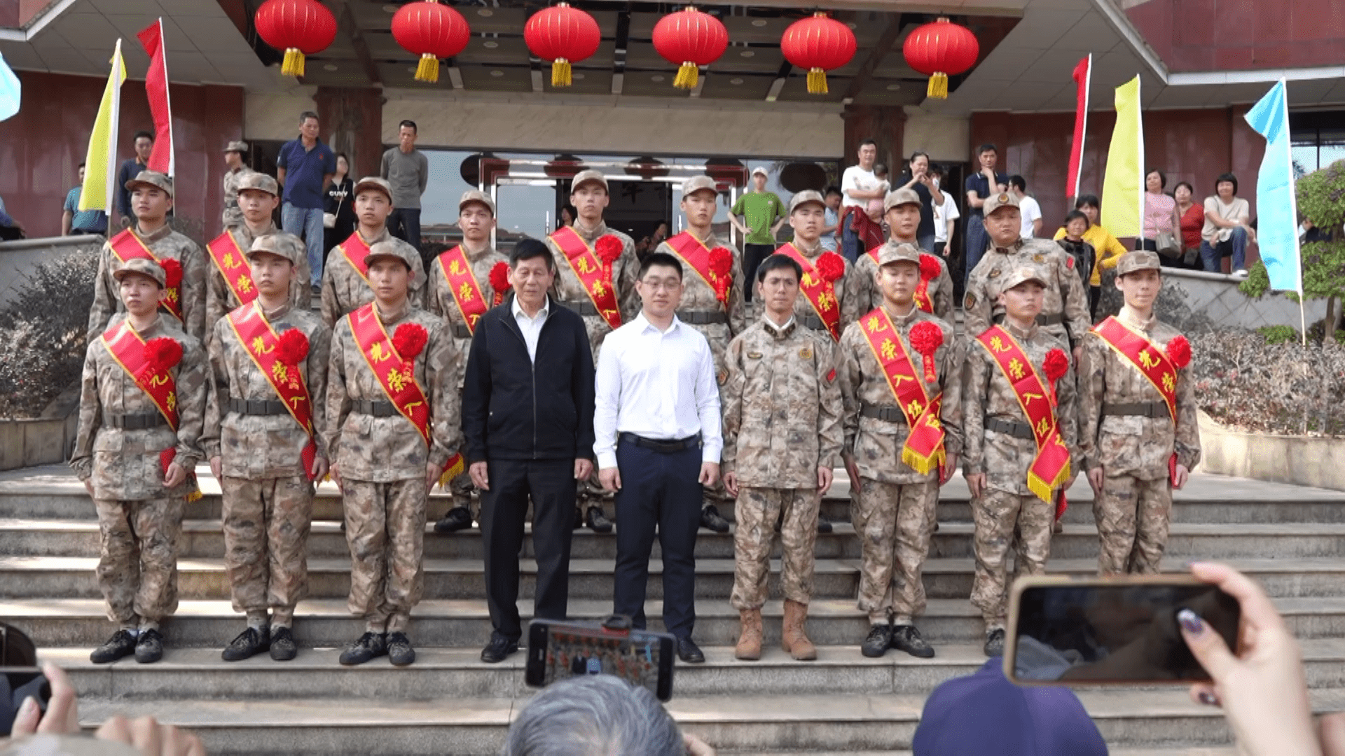 均安镇举行2025年上半年新兵入伍欢送会
