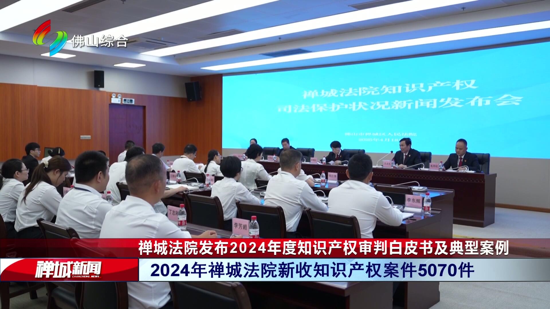 禅城法院发布2024年度知识产权审判白皮书及典型案例