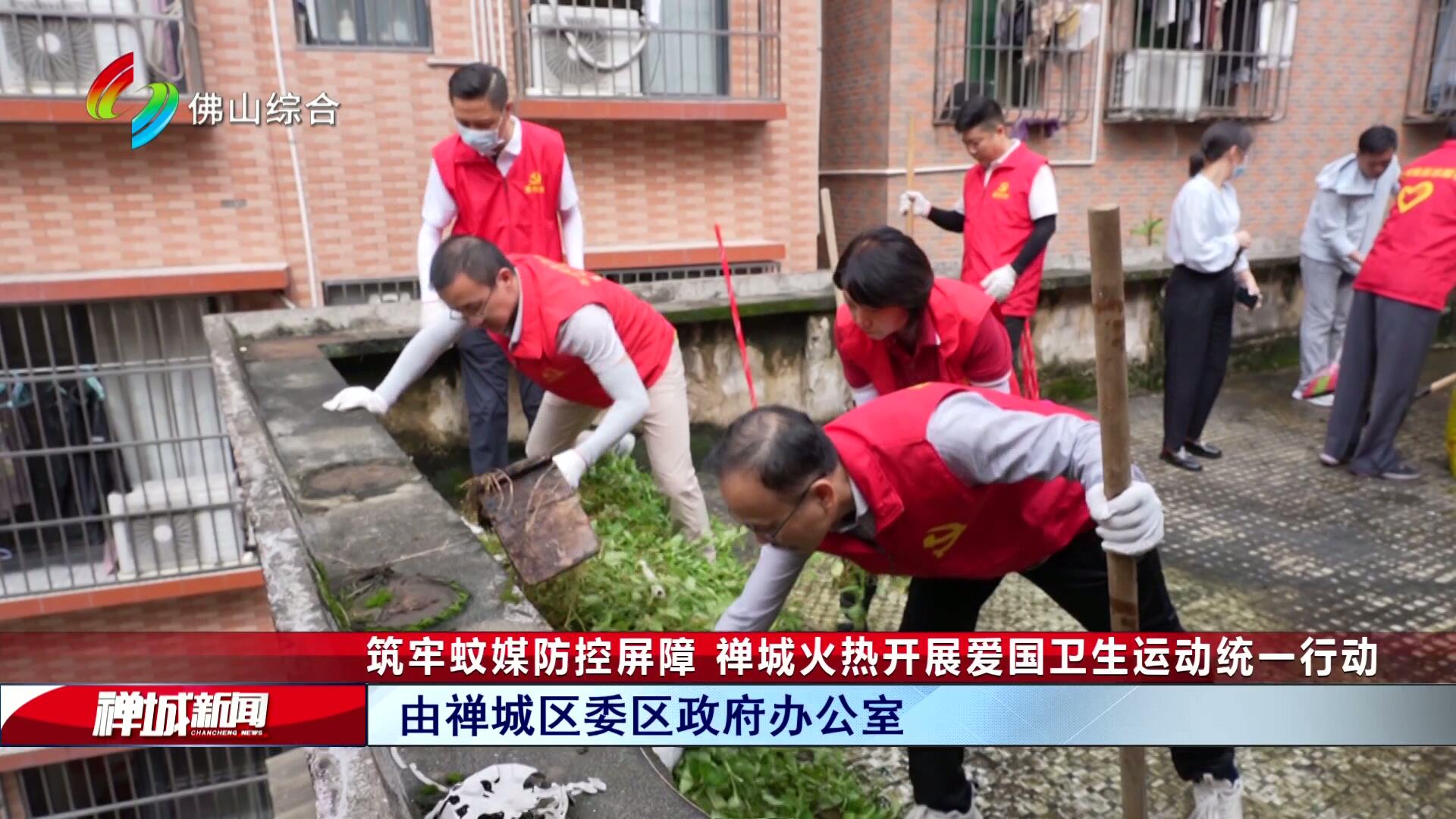 筑牢蚊媒防控屏障 禅城火热开展爱国卫生运动统一行动